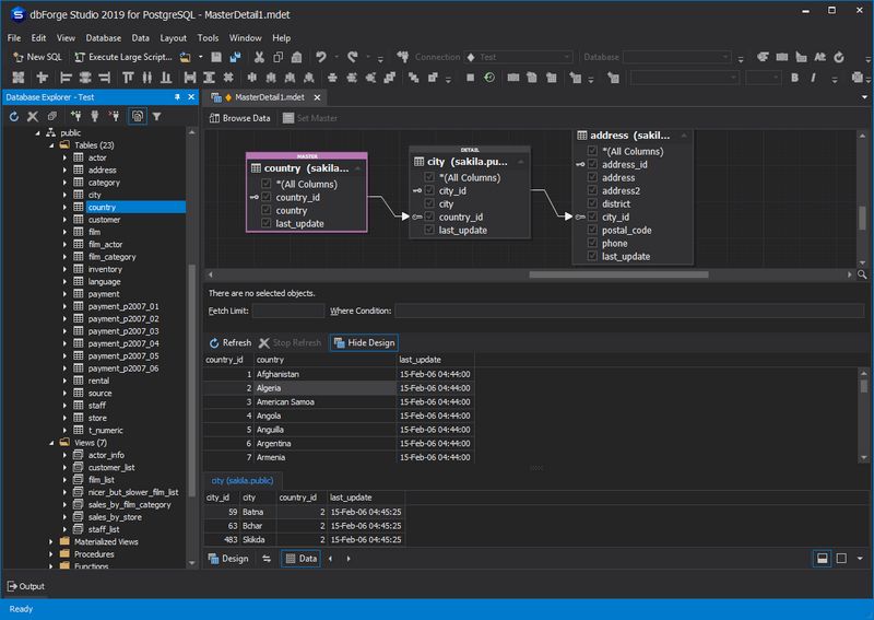 dbForge Studio for PostgreSQL 6 dbForge Studio for PostgreSQL 6