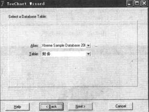 图7.选择数据库图表 图7.选择数据库图表