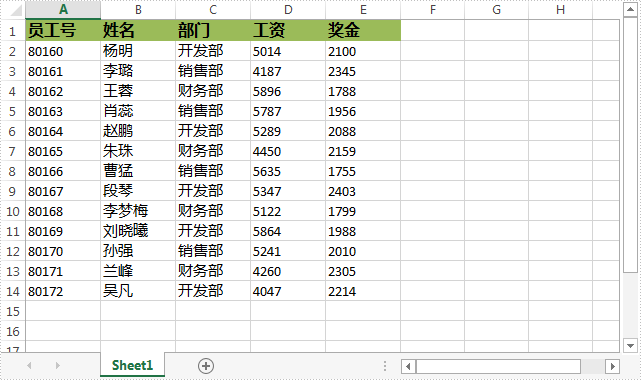 Excel .NET组件Spire.XLS表格教程:创建表格(Table)并添加汇总行 Excel .NET组件Spire.XLS表格教程:创建表格(Table)并添加汇总行