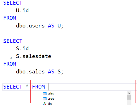 语法提示SQL Prompt教程:SQL生产力功能“代码完成”和“IntelliSense” 语法提示SQL Prompt教程:SQL生产力功能“代码完成”和“IntelliSense”