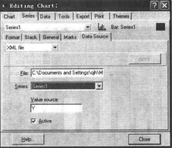 XML数据源时的设定 XML数据源时的设定