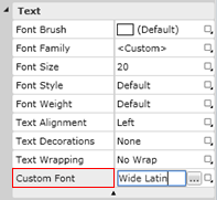 仪表盘,自定义字体,Font