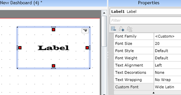 仪表盘,自定义字体,Font
